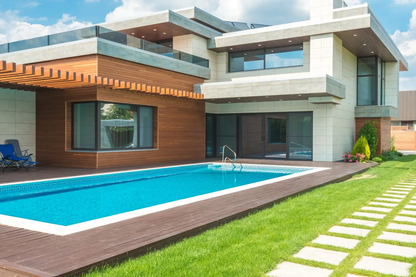 Swimming pool built in Summer Island, NSW